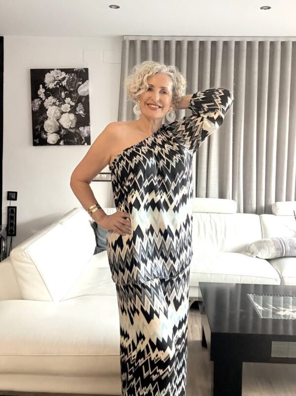 Conjunto Violeta Negro