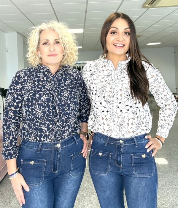 Pantalon Vaquero Corazón - Imagen 2