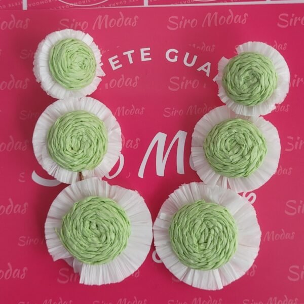 Pendientes Alegría - verde