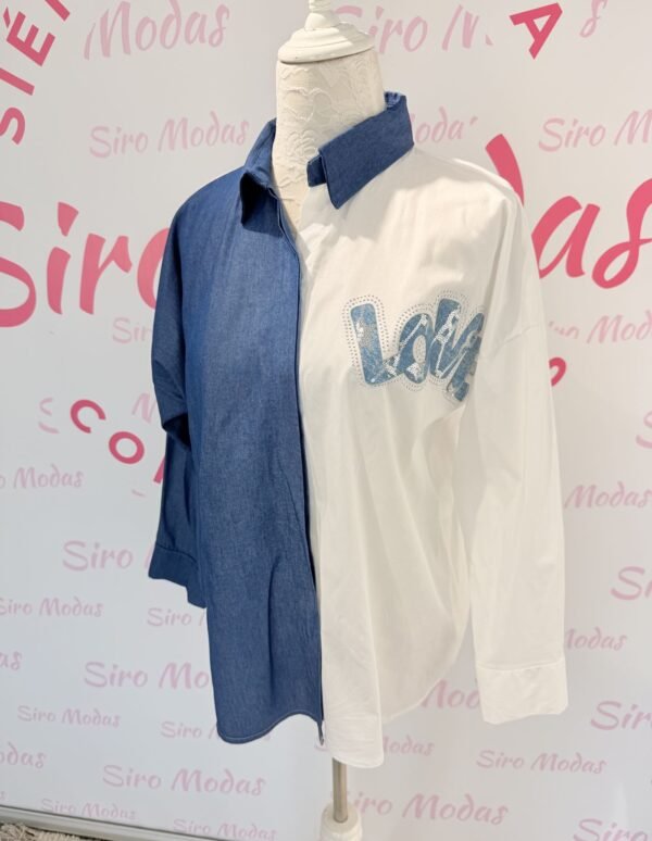Camisa Bicolor