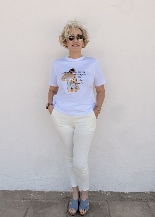 Pantalón Lazo Blanco - Imagen 2