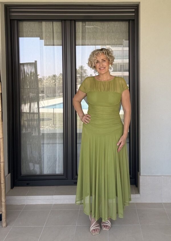 Vestido Aria Verde - Imagen 3
