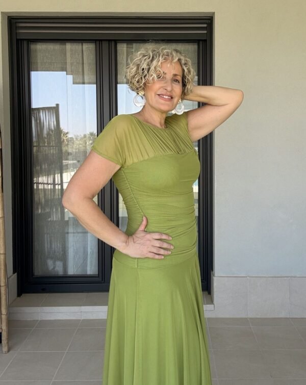 Vestido Aria Verde - Imagen 8