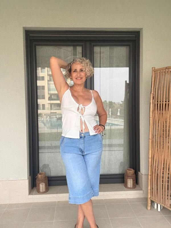 Top Thalía Blanco - Imagen 2