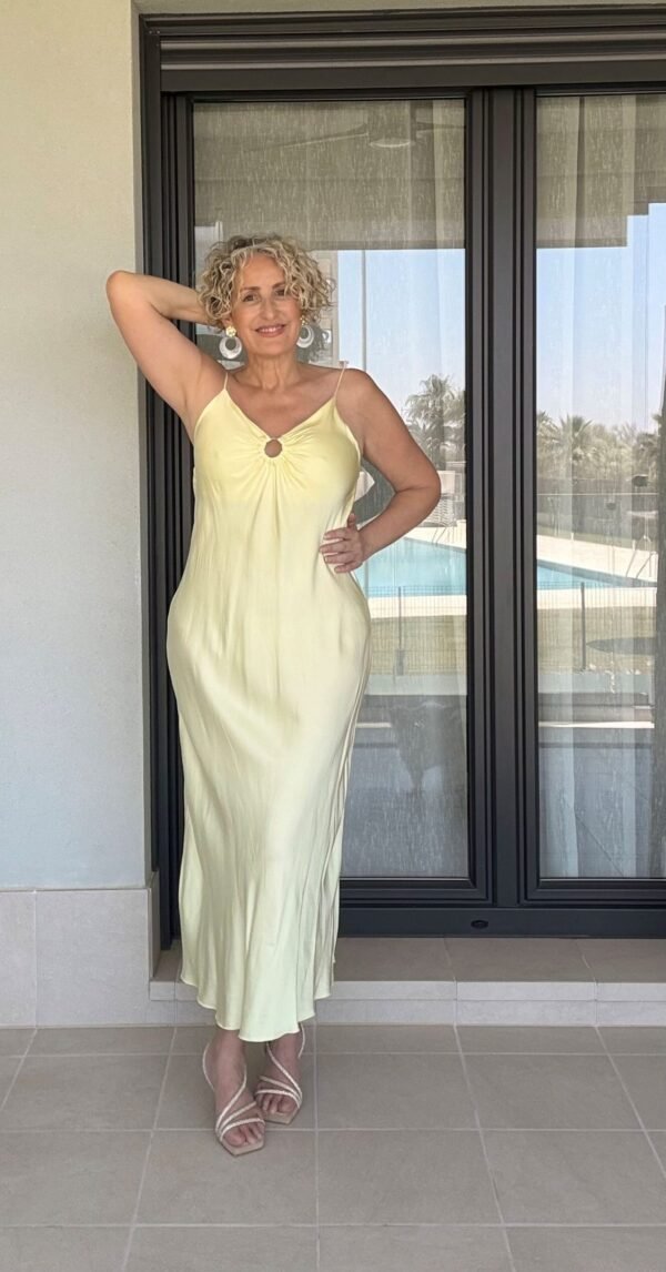 Vestido venus Amarillo - Imagen 4